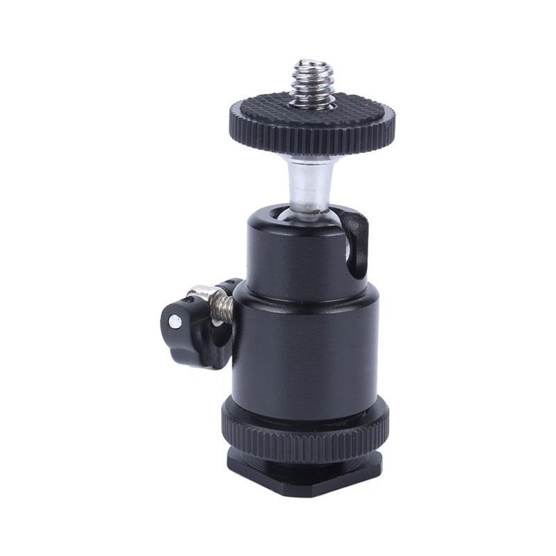 Tripod Mini Ballhead With Hot Shoe Adapter - 2.5kg