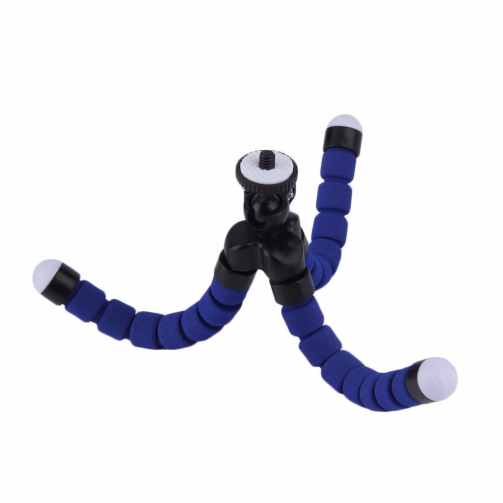 Mini Octopus Flexible Tripod With Holder For Phone Action Camera and Camcorder - 500g