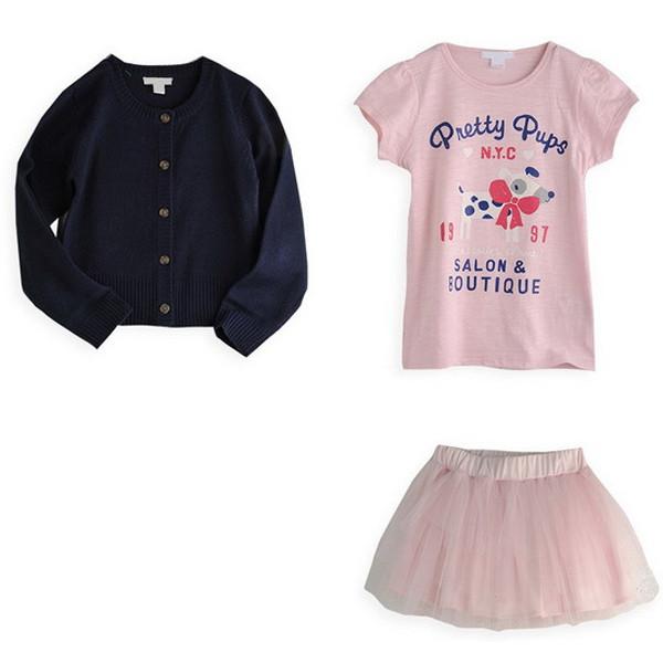 3 Pc Girls Tutu Outfit