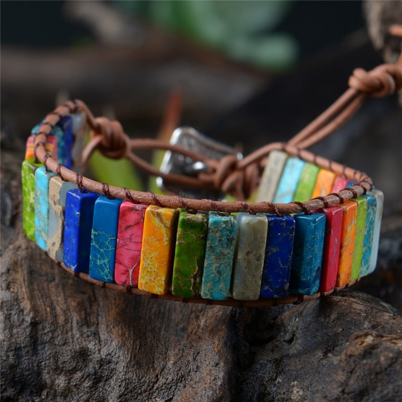Bright Chakra Balancing Bracelet