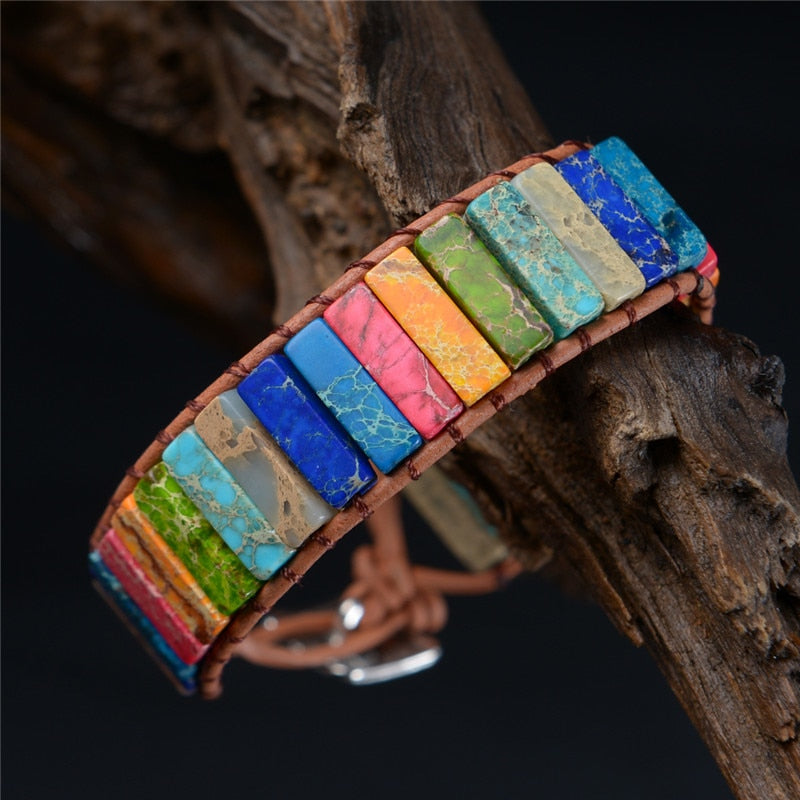 Bright Chakra Balancing Bracelet