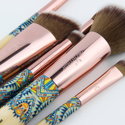 Ranmor 12pc Wood Makeup Brush Set