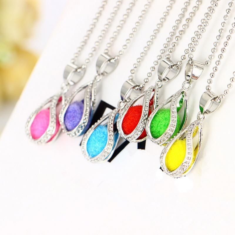Tear Drop Essential Oil Necklace