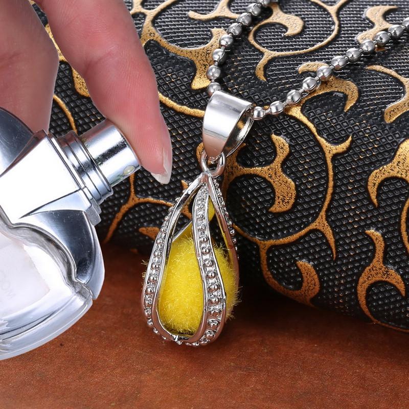 Tear Drop Essential Oil Necklace