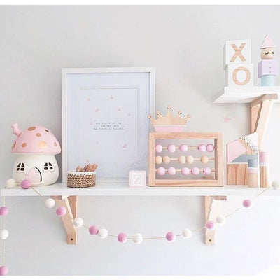 Felt Ball Garland