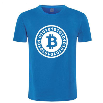 Bitcoin Logo Binary T-Shirt