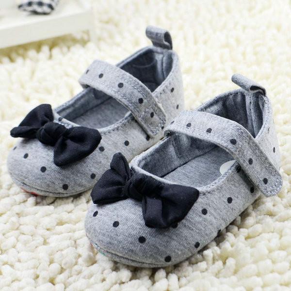 Baby Polka Dot Soft Shoes