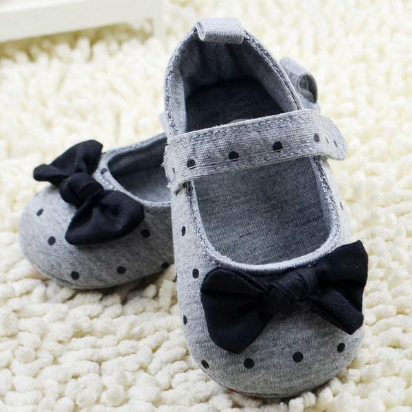 Baby Polka Dot Soft Shoes