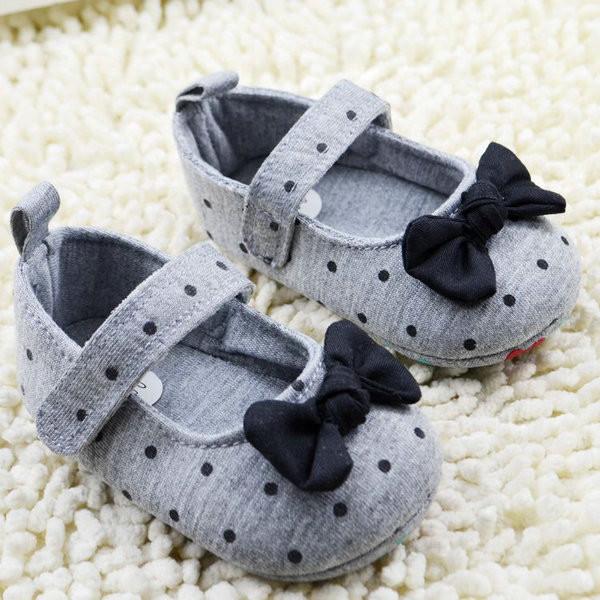 Baby Polka Dot Soft Shoes