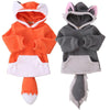 Warm Fox Coat With Tail