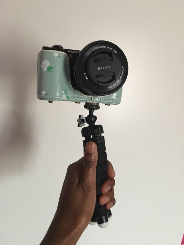 Mini Octopus Flexible Tripod With Holder For Phone Action Camera and Camcorder - 500g