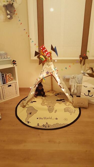 Play Mat Round World Adventures Carpet Room Decoration