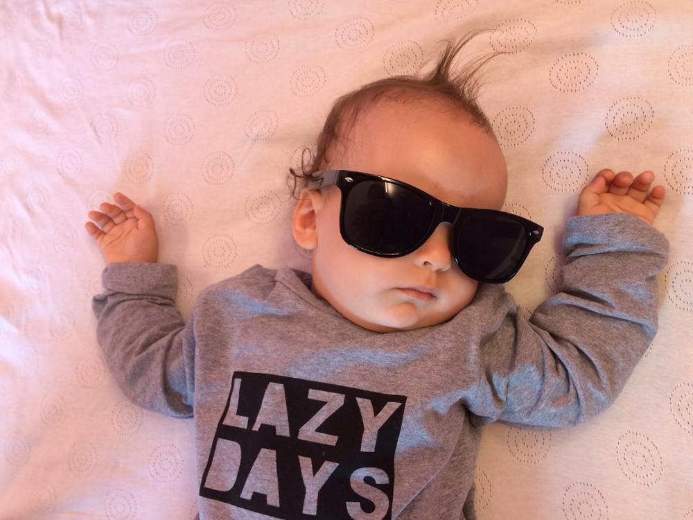 Baby 'Lazy Days' Shirt & Pant Set