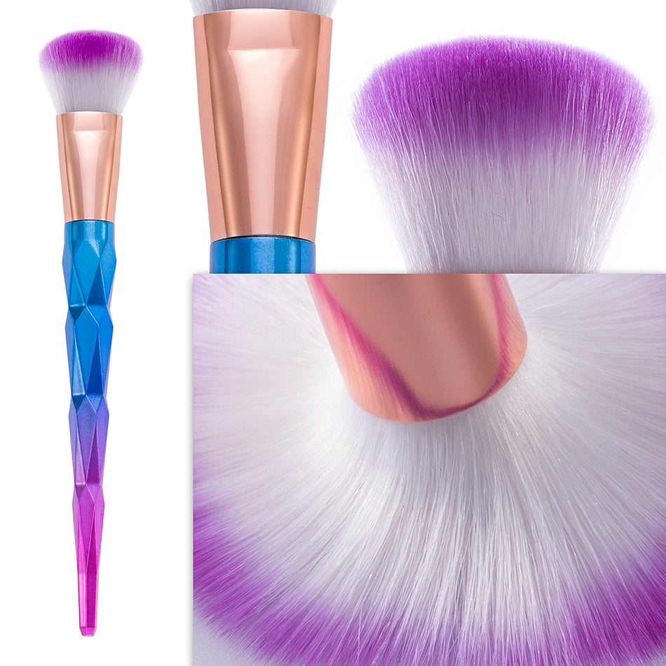 12pc Unicorn Makeup Brush Set
