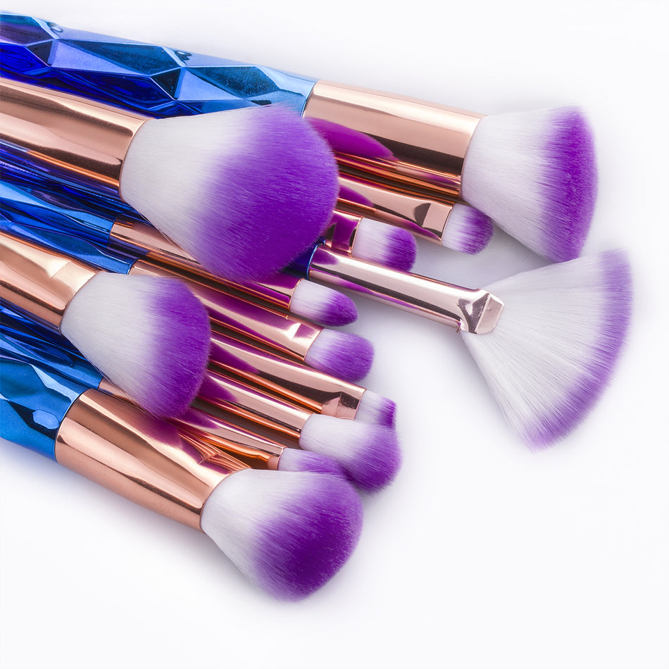 12pc Unicorn Makeup Brush Set