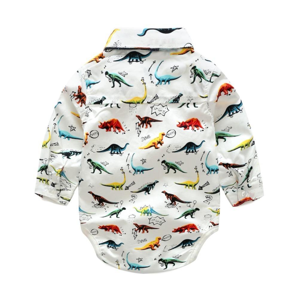 Dinosaur & Bow Tie Bodysuit