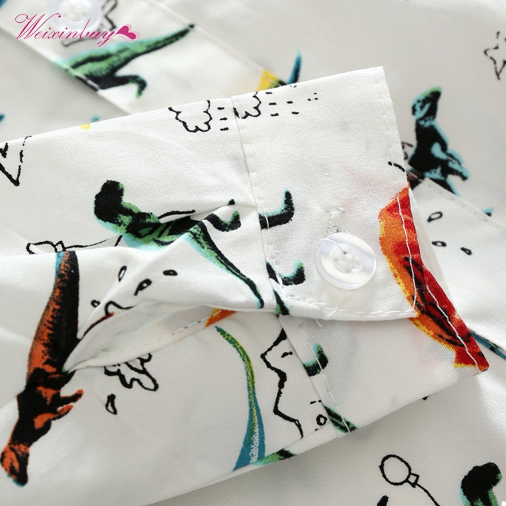 Dinosaur & Bow Tie Bodysuit