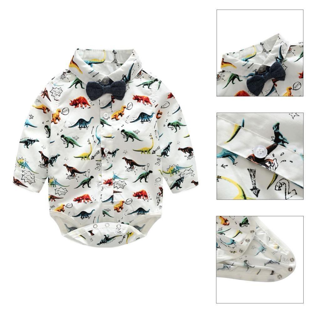 Dinosaur & Bow Tie Bodysuit