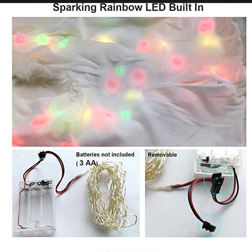 Unicorn LED Hat & Scarf