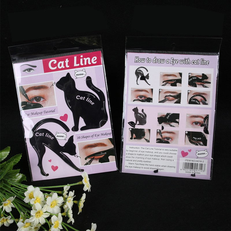 Cat Eyeliner Stencil set