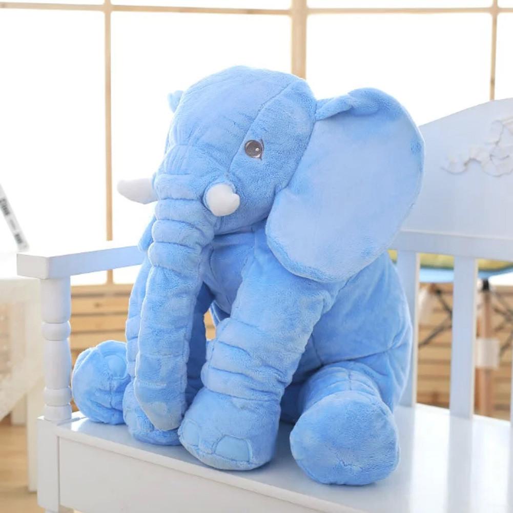 Soft Baby Elephant Plush Pillow