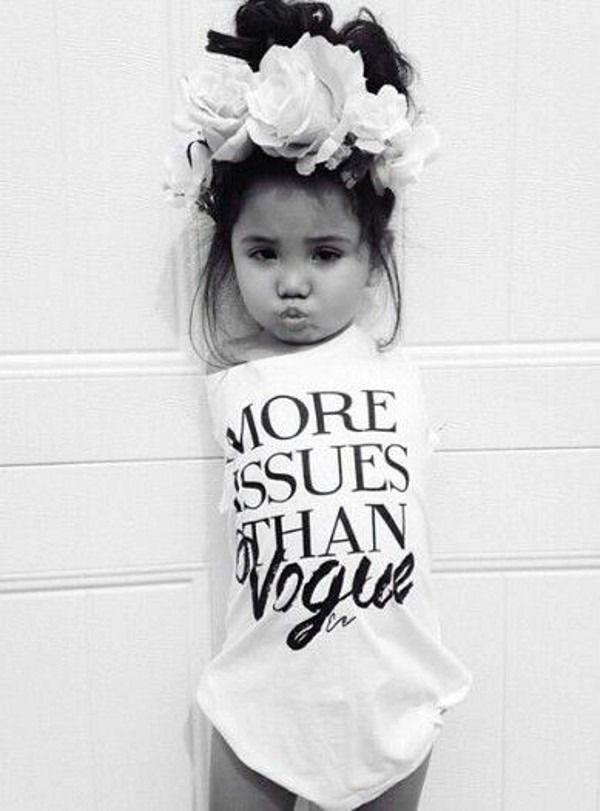 Toddler "More Issues Than Vogue" Shirt