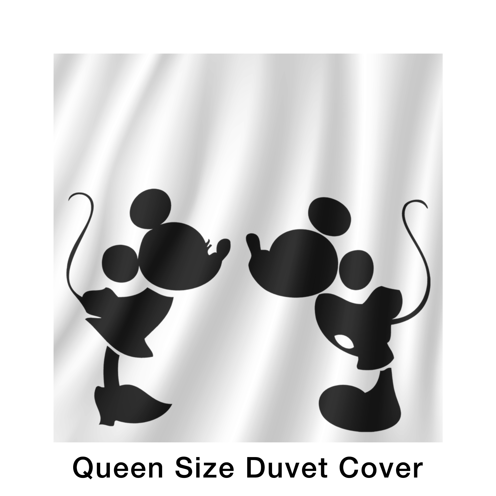 Minnie & Mickey Kissing Bed In A Bag Set