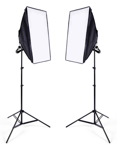Single Lamp Photography Softbox Kit