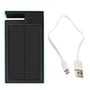 High Quality 12000mAh Dual USB Solar Power Bank