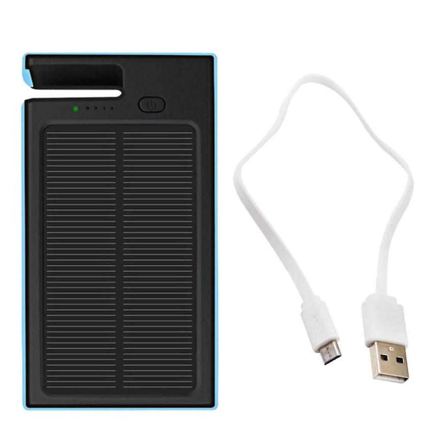 High Quality 12000mAh Dual USB Solar Power Bank