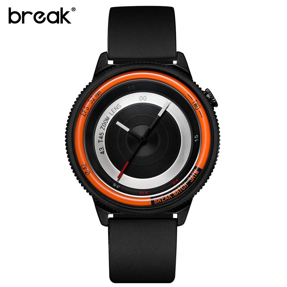 Break Original Luxury Quartz Camera Lens Watch