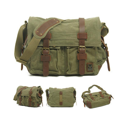 Canvas Vintage Camera Shoulder Bag