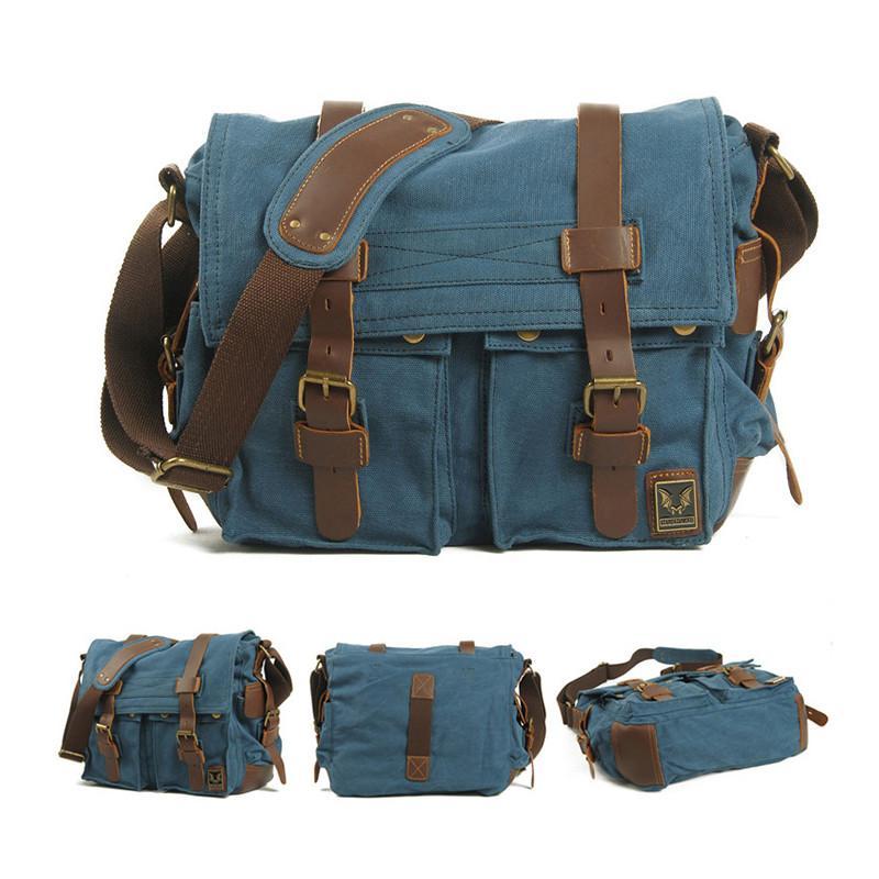 Canvas Vintage Camera Shoulder Bag