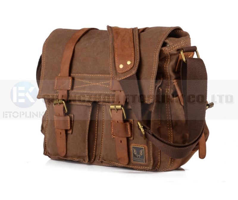 Canvas Vintage Camera Shoulder Bag