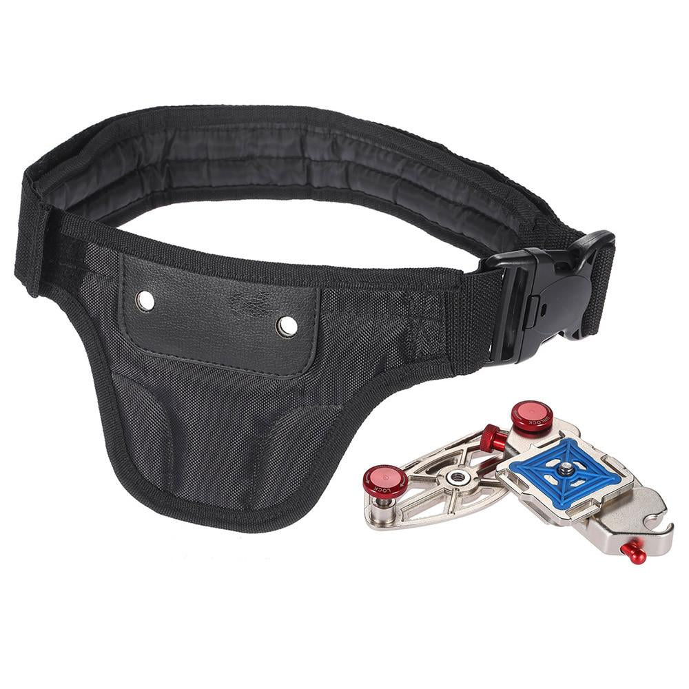 Quick-Release Camera Belt w/ Metal Holster
