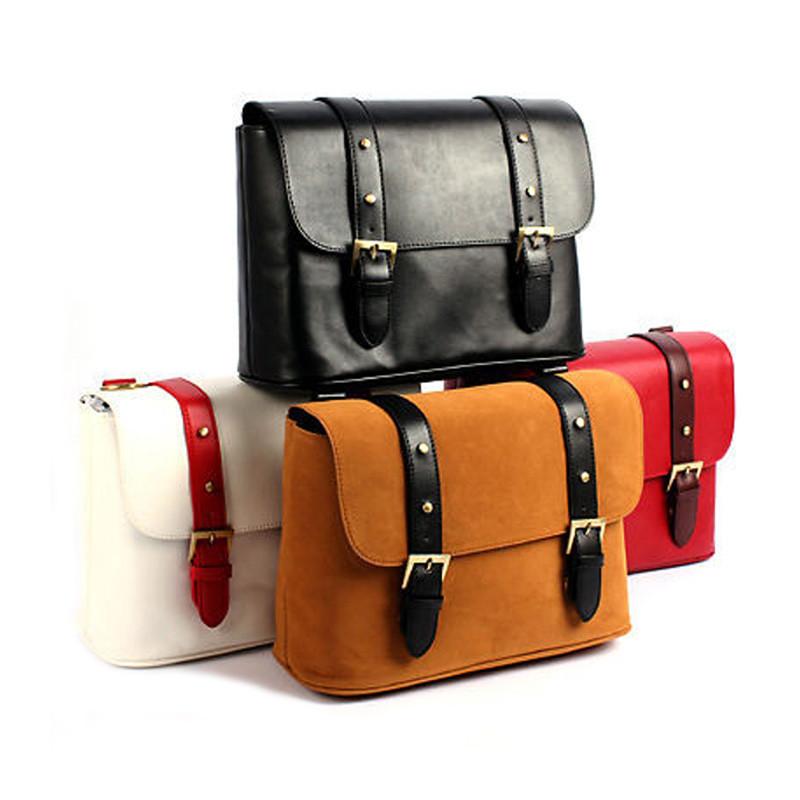 Retro Punk Style Camera Bag