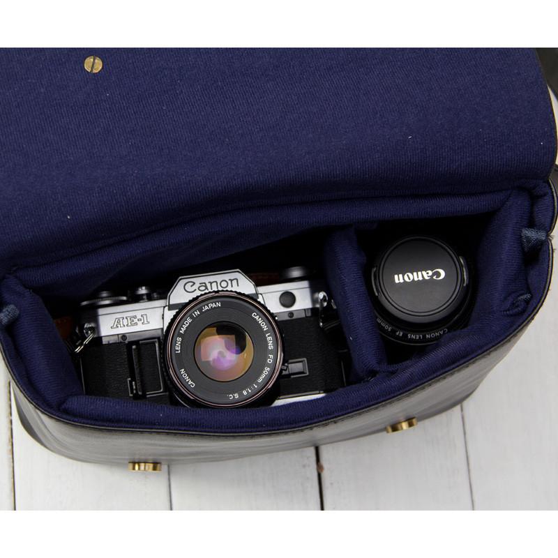 Retro Punk Style Camera Bag