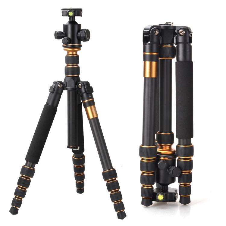 Professional Carbon Fiber Tripod/Monopod - Max Loading 15Kg