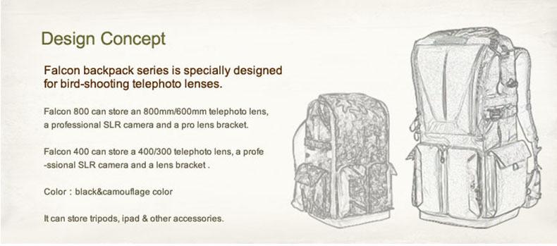 Benro Falcon 800 Waterproof Backpack Camera Bag