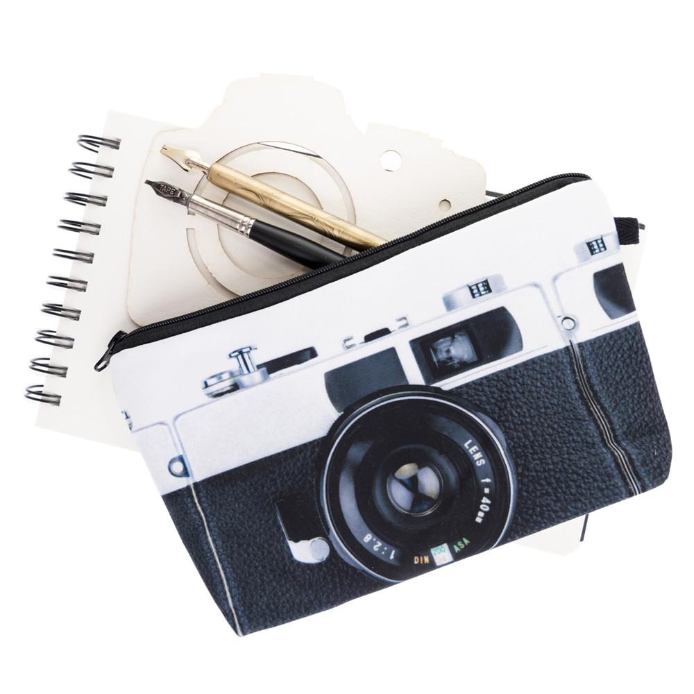 3D Camera Cosmetic Bag