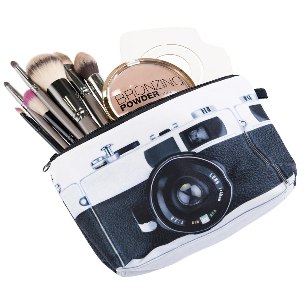 3D Camera Cosmetic Bag