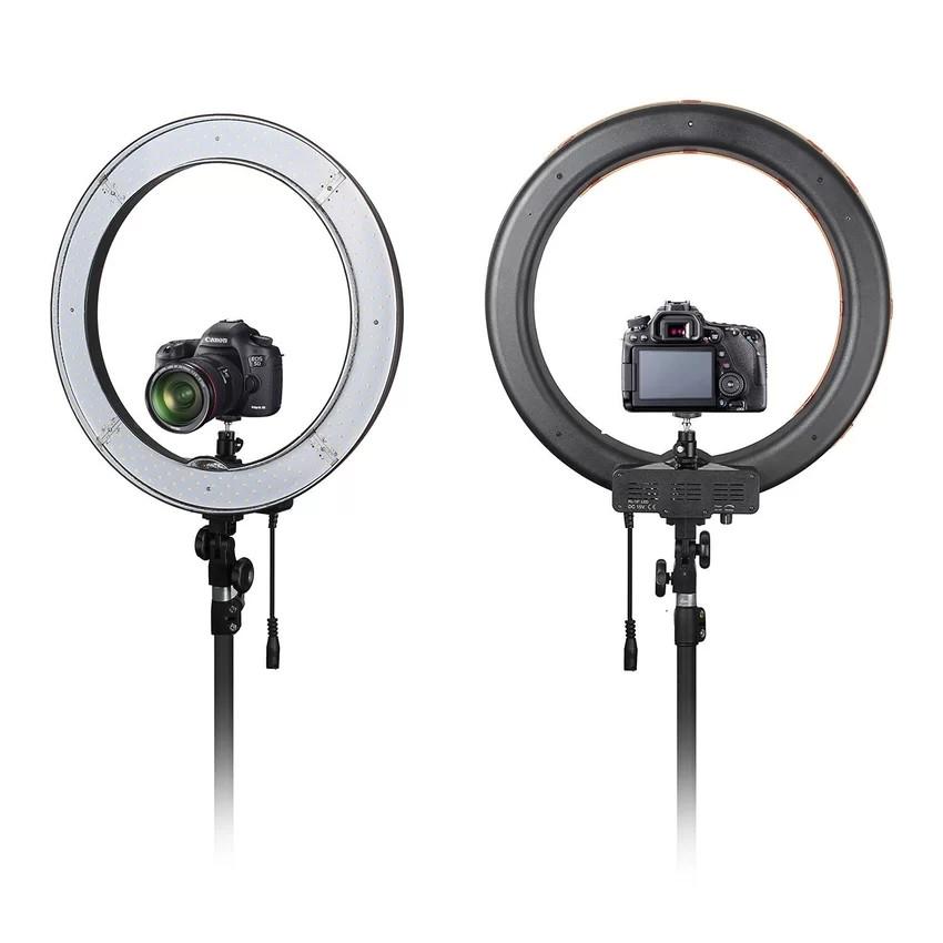 18" Ring Light - 240pcs LED 5500K Dimmable Continuous Macro Ring Light