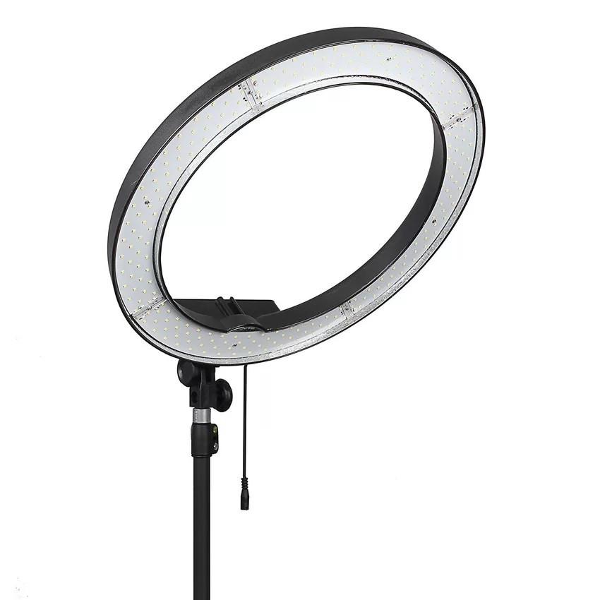 18" Ring Light - 240pcs LED 5500K Dimmable Continuous Macro Ring Light
