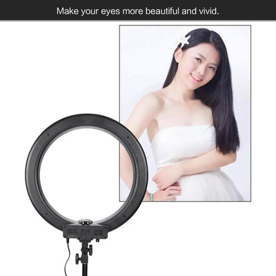 18" Ring Light - 240pcs LED 5500K Dimmable Continuous Macro Ring Light