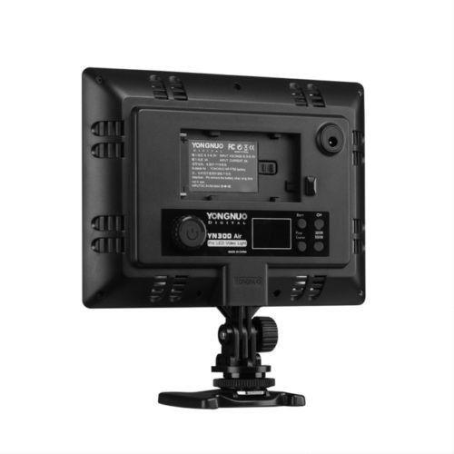 YN300 AIR Pro LED Camera Video Light + NP-F550 BATTERY + Charger