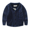 Boys Cable Knit Cardigan