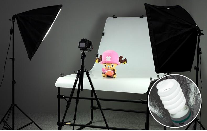 Single Lamp Photography Softbox Kit