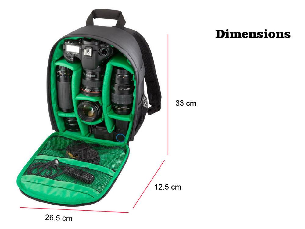 Waterproof DSLR Camera Backpack