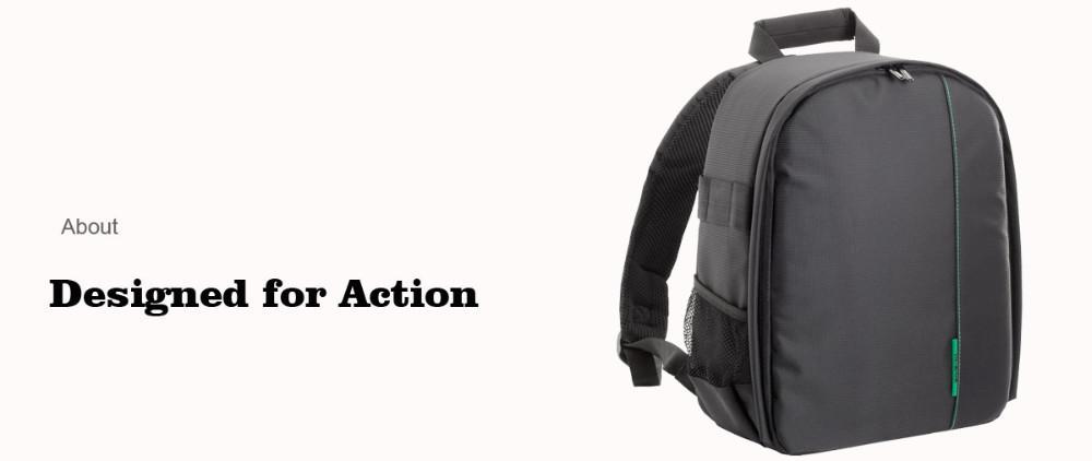 Waterproof DSLR Camera Backpack