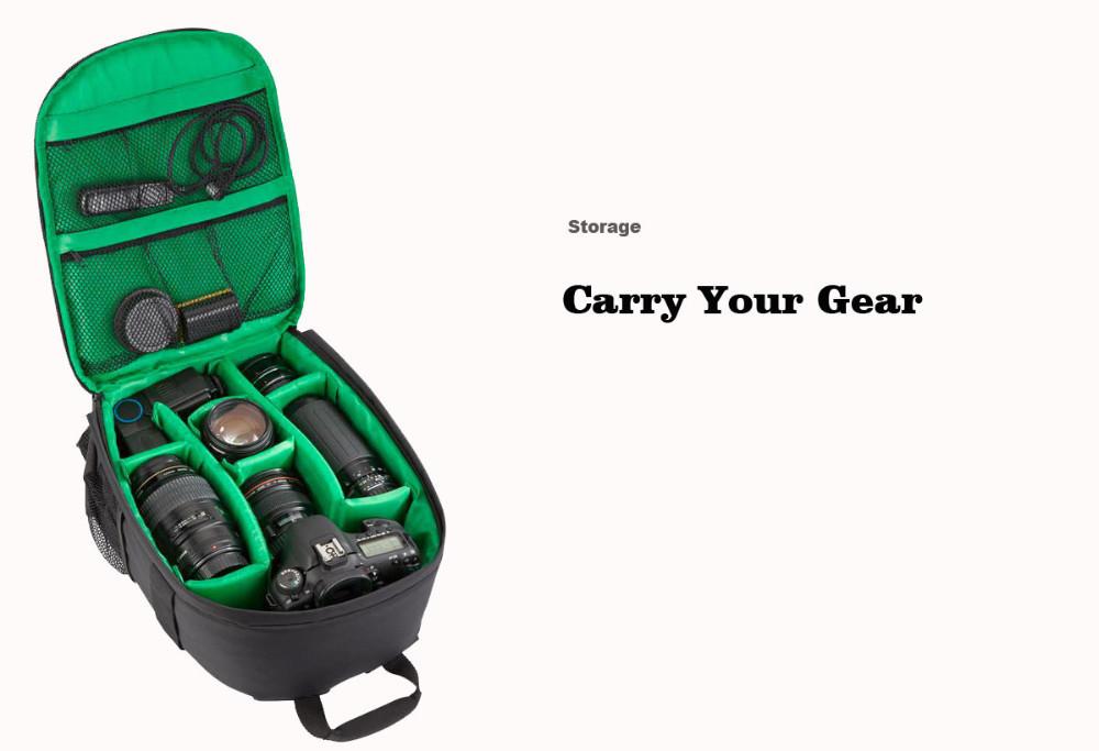 Waterproof DSLR Camera Backpack